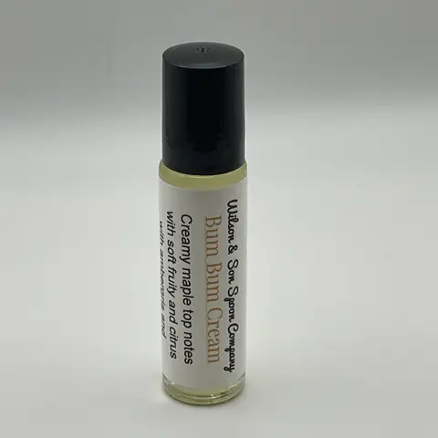 Vegan Bum Bum Fragrance Roll-On - 10 ml Convenient, Skin-Friendly Body Oil, Normal Daytime Bath & Body Care Single Item for Soft Skin Massage (Beauty & Personal Care)