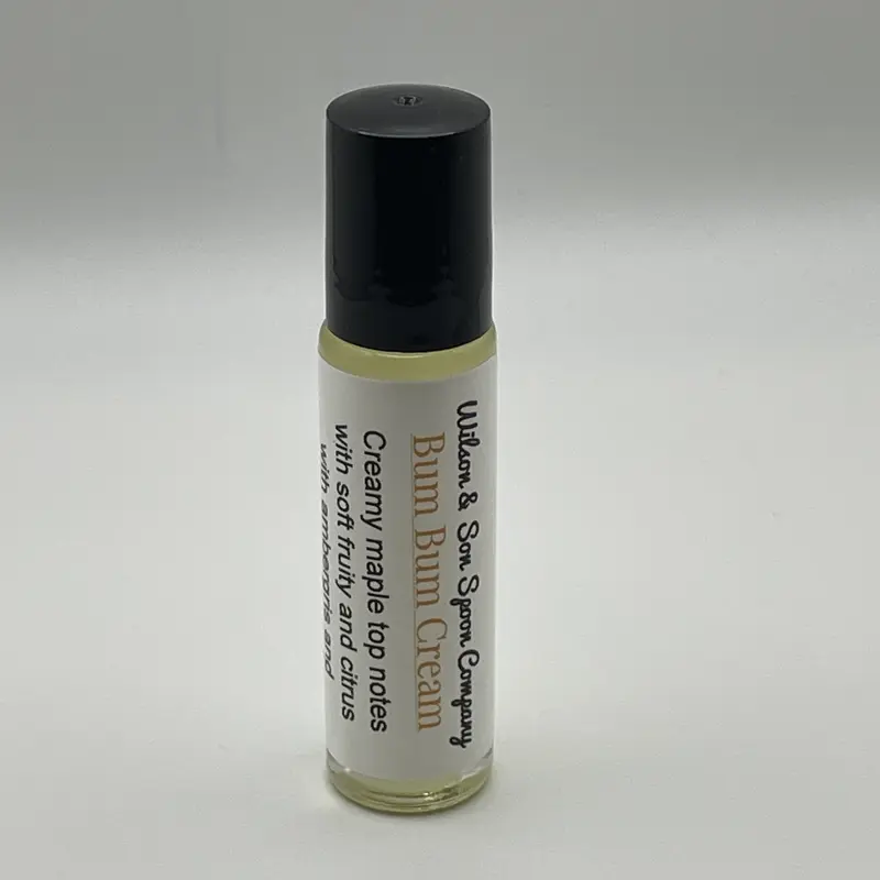 Vegan Bum Bum Fragrance Roll-On - 10 ml Convenient, Skin-Friendly Body Oil, Normal Daytime Bath & Body Care Single Item for Soft Skin Massage (Beauty & Personal Care)