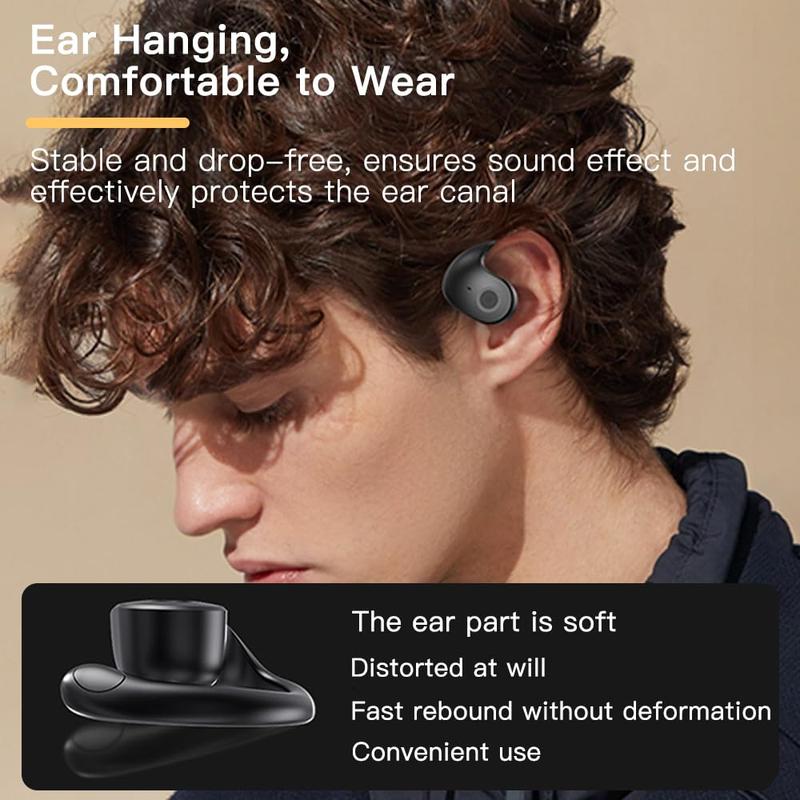 Hy-T26 X15 Pro Hanging Earphone Wireless Bluetooth 5.4, Wireless Earbuds Bluetooth Headphones, Stereo Noise Reduction High Sound Quality Ear Headphones