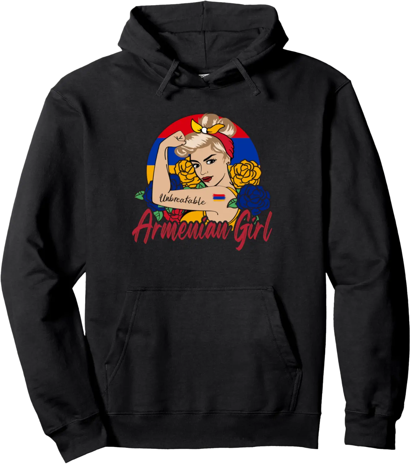 Armenian Girl Armenia Woman Armenians flag Pullover Hoodie - Yoandymira Shop 30B09Y4C25GM