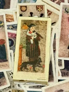 La Corte Dei Tarocchi 78-Card Deck Italian Hand-Painted Style Tarot Cards