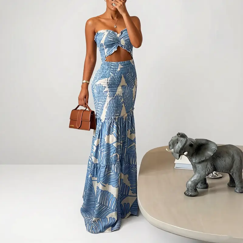 california maxi dresses Eliza Striped Maxi Dress – Teal Poppy