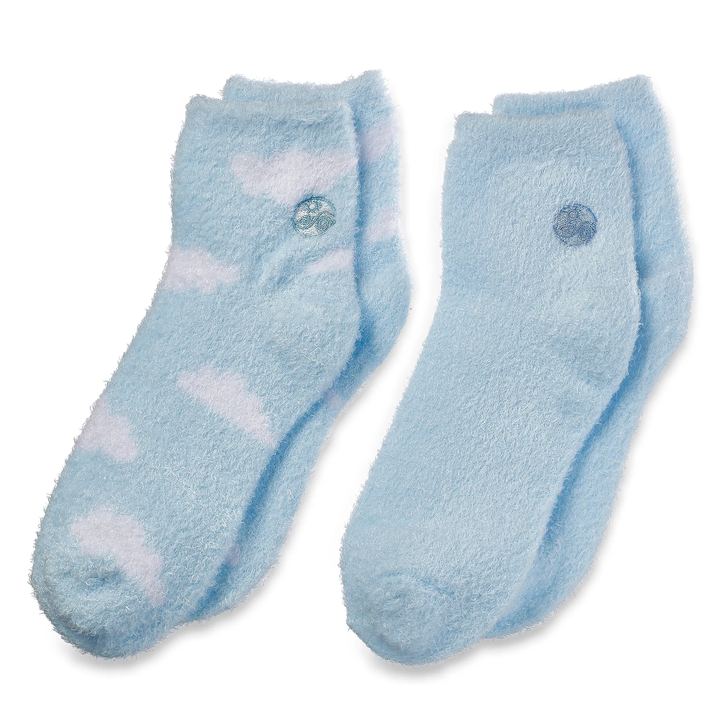 Aloe Socks - 2 Pack - Clouds/Blue