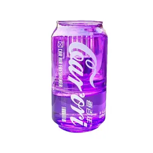 Car air freshener, high-end car interior decoration, cola can-shaped car diffuser with long-lasting light fragrance
