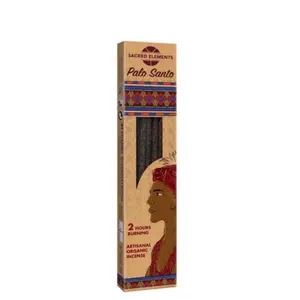 Sacred Elements Artisanal Organic Incense - 2 Hours Burning Incense for Meditation and Spiritual Use