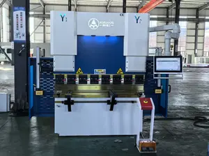 Best-selling 40T/1600mm blue and white bending machine is equipped with the DA53T system