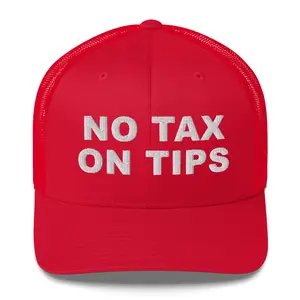 NO TAX ON TIPS - Trucker Cap