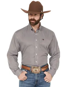 Cinch Men's Men'S Striped Print Long Sleeve Button-Down Western Shirt - Mtw1105917