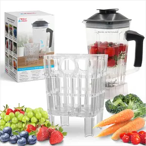 Blend Blaster Vortex Action Blender Basket Fits Prasky, Vitamix, Mesa Mia Blenders And More! Dishwasher Safe 9-in-1 Kitchen Tool for Cold Brew Coffee, Produce Washing, Beverage Chilling & More