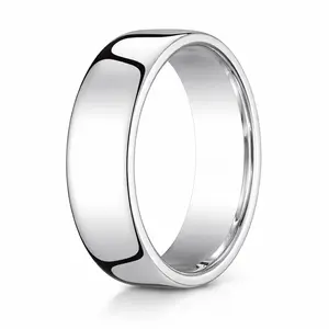 The Classic Men's 950 Platinum Wedding Ring with Euro Heavy Fit -7.5mm