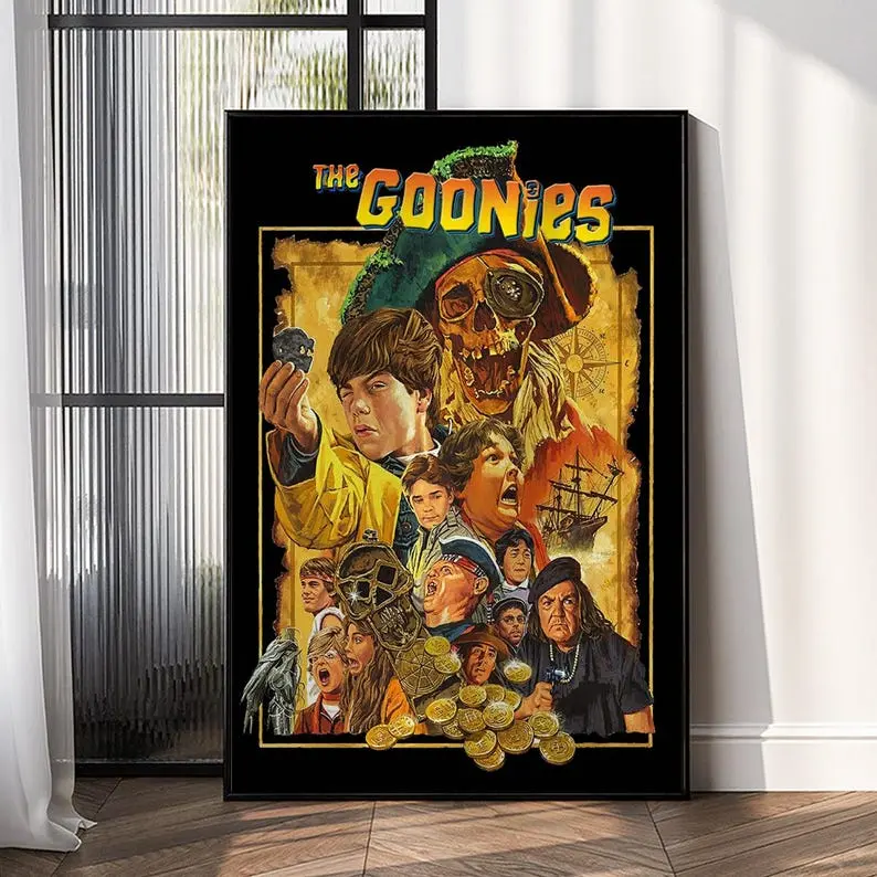 The Gooniesss Movie Poster - Wall Art - Home Decor