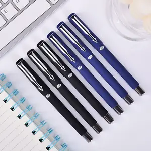 & Blue Ink Ballpoint Pen, Smooth Writing, No Bleeding Ink, 0.7mm Carbon Fiber Nib, Ideal for School, Office, Drawing, Best Gift