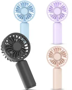Mini colorful new portable fans, 4-8pack, cute handheld fans, battery-powered, lightweight and compact personal fans with 3 wind speeds, USB rechargeable, suitable for women and men to use in offices, outdoors, travel, and camping.