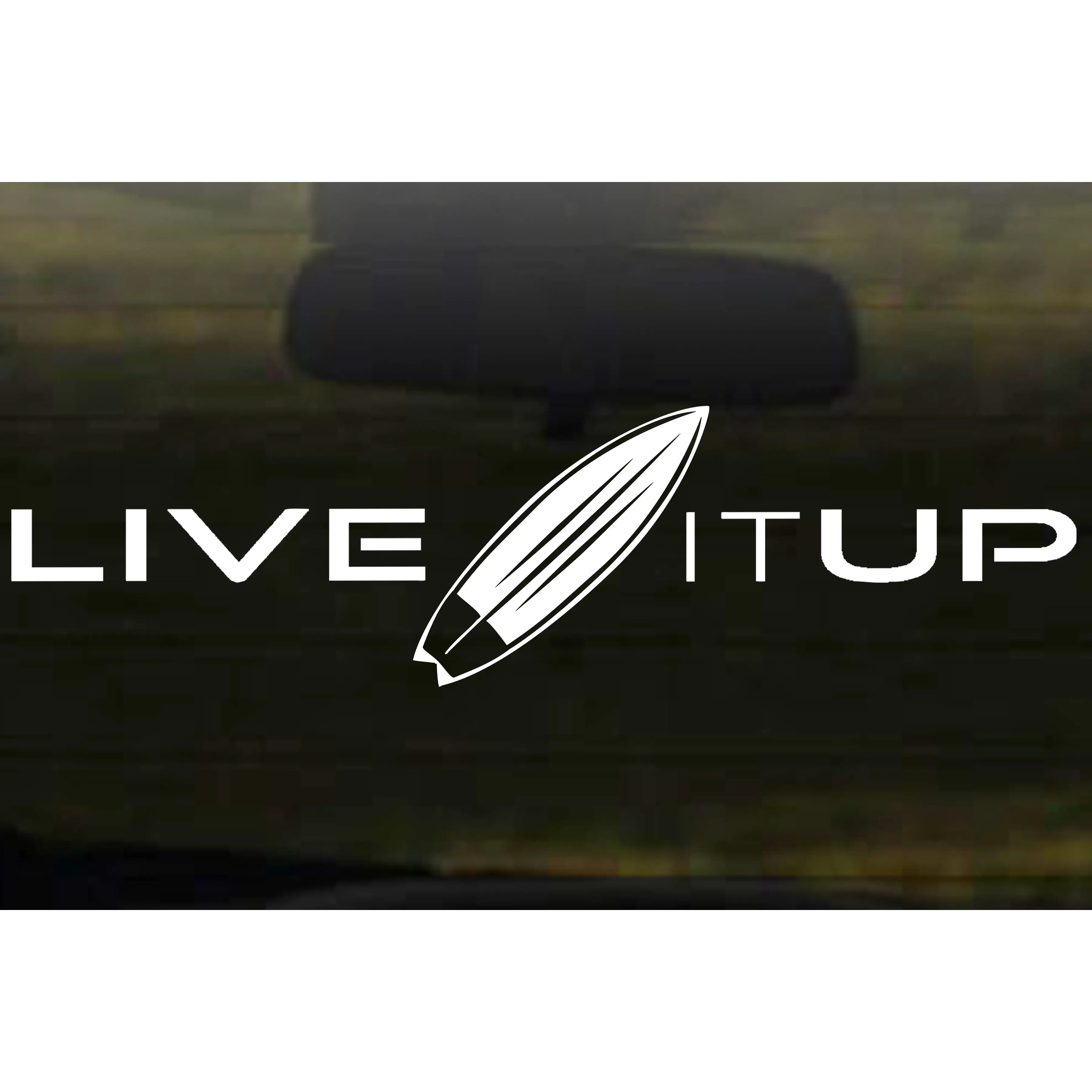 Surfboard Vinyl Decal (Large)
