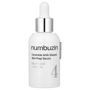 Numbuzin No.4 Ceramide AHA Glazed Skin Prep Serum, 1.01 fl oz (30 ml)