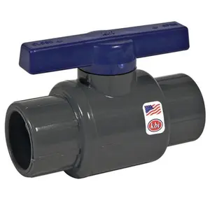 NDS  1.5 in. PVC Ball Valve, Schedule 80