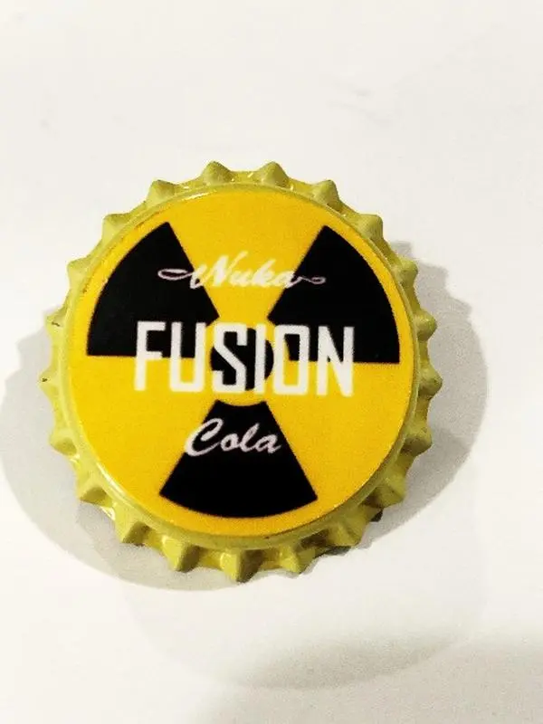 Fallout 4 Nuka Cola Fusion Cap Pinback - 1in Collectible Gaming Accessory