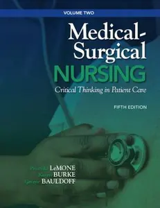USED-Medical-Surgical Nursing: Critical Thinking in Client Care by Priscilla LeMone (Hardcover)