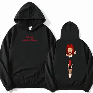The 1st Studio Album Ruby Hoodie The Ruby Experience Jennie Sweatshirt Long Sleeve Korean Singer Printing Pullovers Women Hoody U52