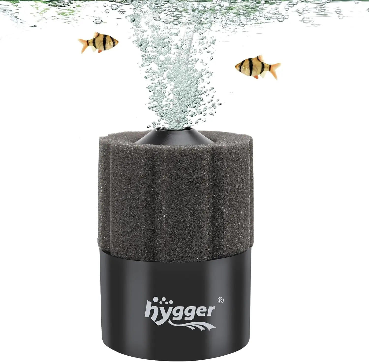 hygger Aquarium Sponge Filter with Media - 5-55 Gallon hygger Aquarium Sponge Filter with Media - 5-55 Gallon