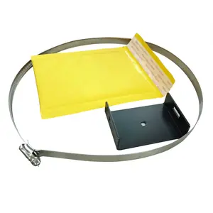 FixtureDisplays® Pole Mounting Bracket Tube Signage Bracket Strap 16780-NF