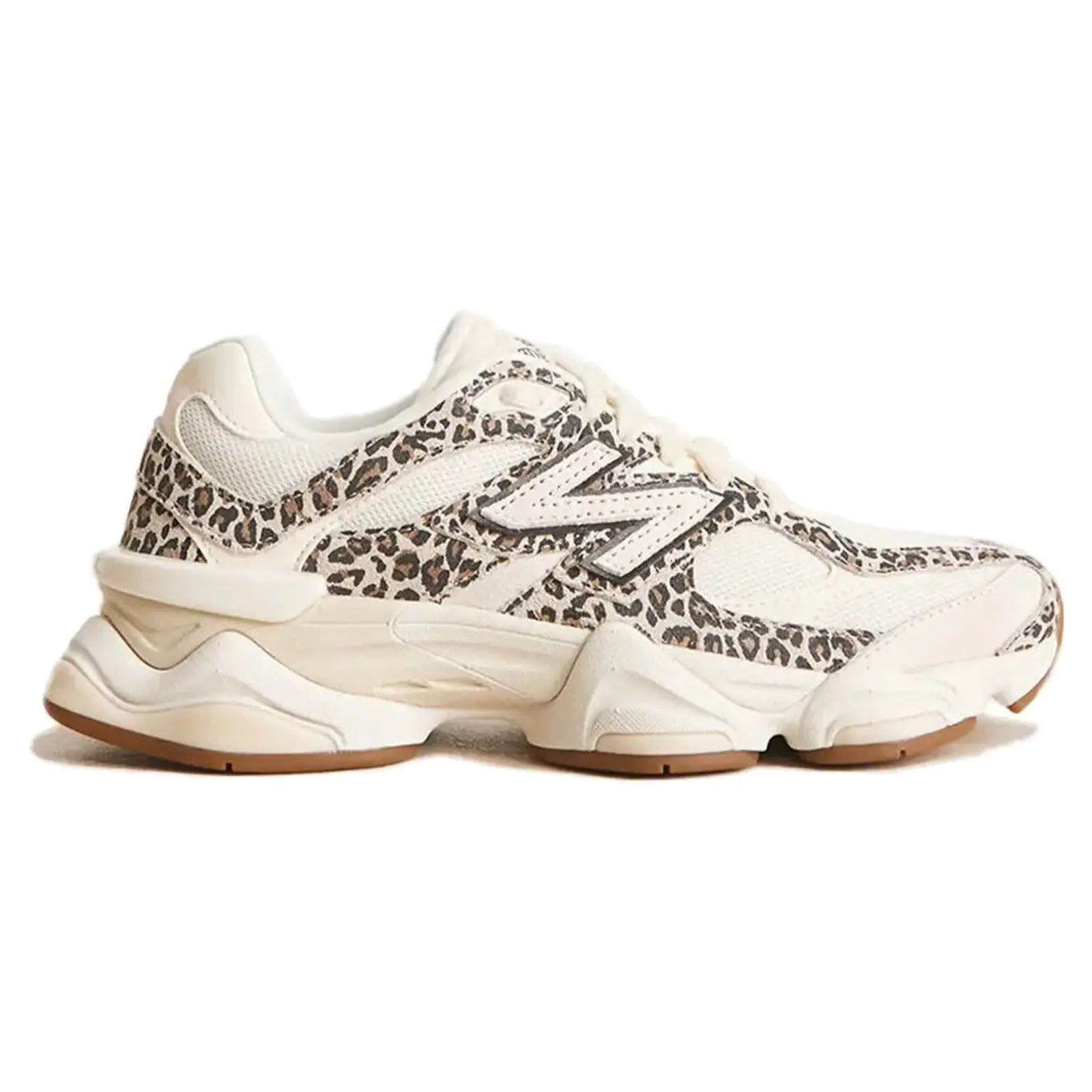 NEW BALANCE Women's 9060 U9060ALP Leopard Print Chunky Sneakers in Beige - Wide Fit Casual Walking Shoes, Brand New, Animal Print, In Stock & Ready To Ship, 100% Authenticity Guaranteed