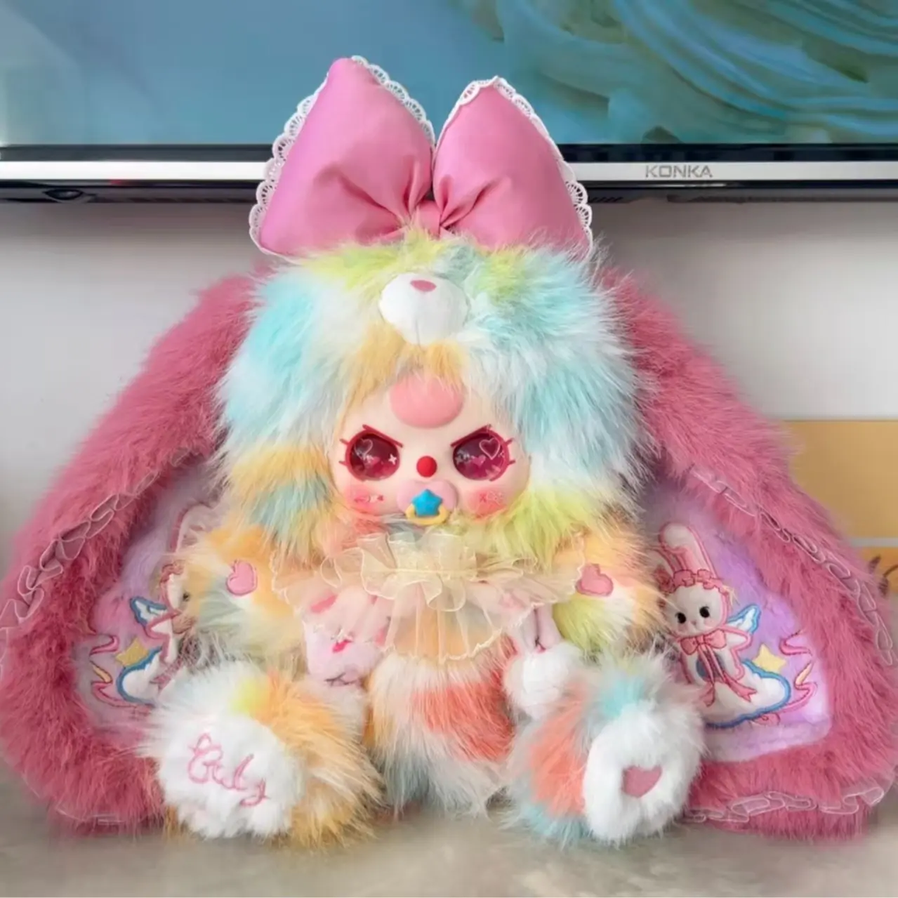 400% Jumbo Baby Lily Rabbit Town V5 Furry Plush Collectible