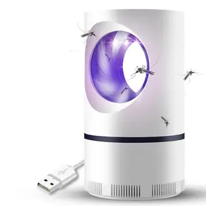 Electric Mosquito Killer Lamp for Home Use, Electronic Mosquito Repeller, Outdoor USB Rechargeable Mosquito Repeller, Suction-In Mosquito Catcher