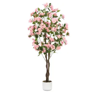 Garvee Osmanthus Scented Artificial Tree - Large Evergreen Potted Plant for Living Room, Office, and Balcony - Available in 120, 150, and 180 cm Heights - Elegant Home and Office Décor