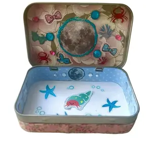 Cancer Zodiac Astrology Tin Pocket Wallet