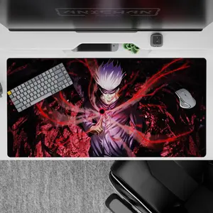 [SALE UP TO 40%] Red Infinity - Jujutsu Kaisen  - Mouse Pad Perfect for a Gift, Present, Holiday, Birthday Japanese Anime