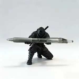 3D Printed Samurai Pen Holder, Creative Desk Organizer, Stores Pens Pencils Stationery, Ideal Gift for Friends Colleagues