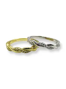 Braid Ring 925  silver  jewelry