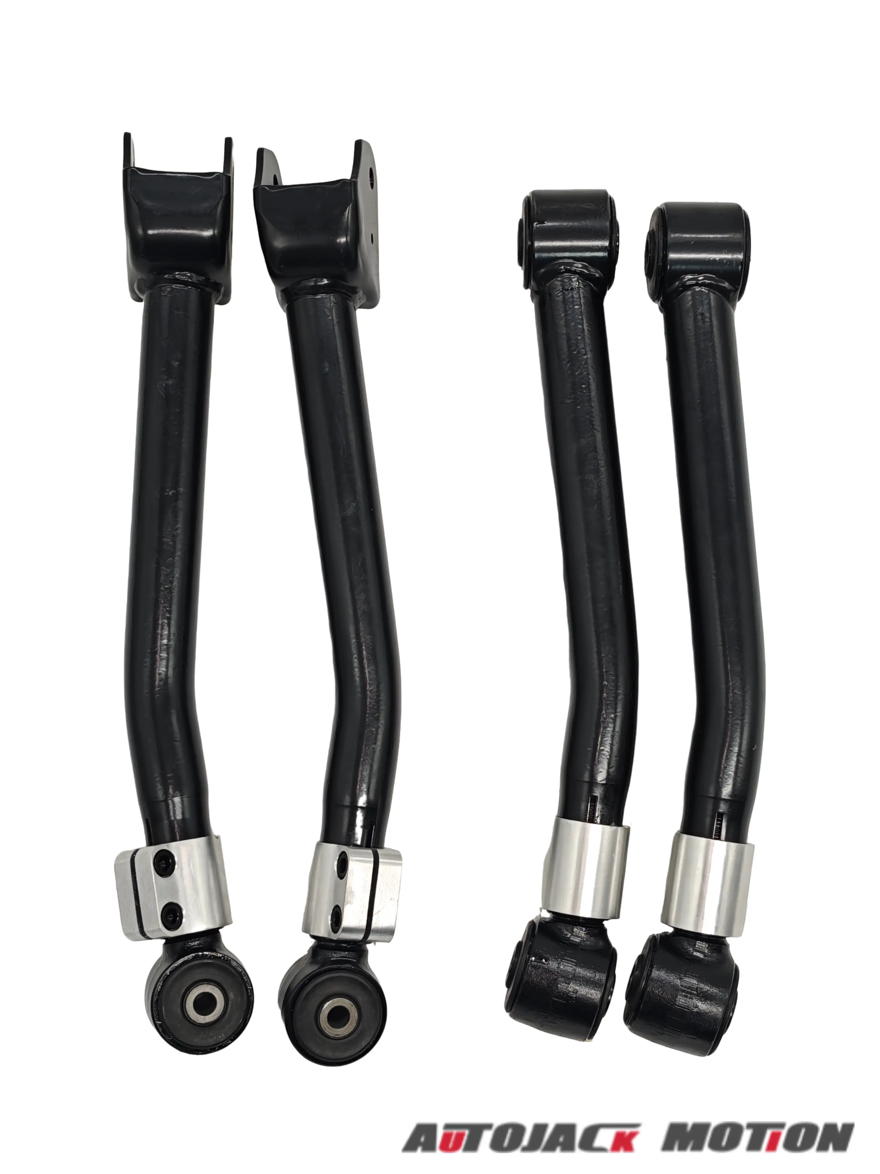 AUTOJACK Set of Adjustable Front Control Arms For Jeep Wrangler JK 2018-2024