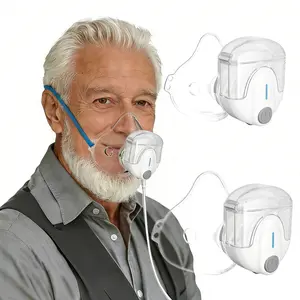 Mesh Wearable Nebulizer Low Noise for Home and Travel Use Portable Quiet Operation Ideal for Adults and Kids