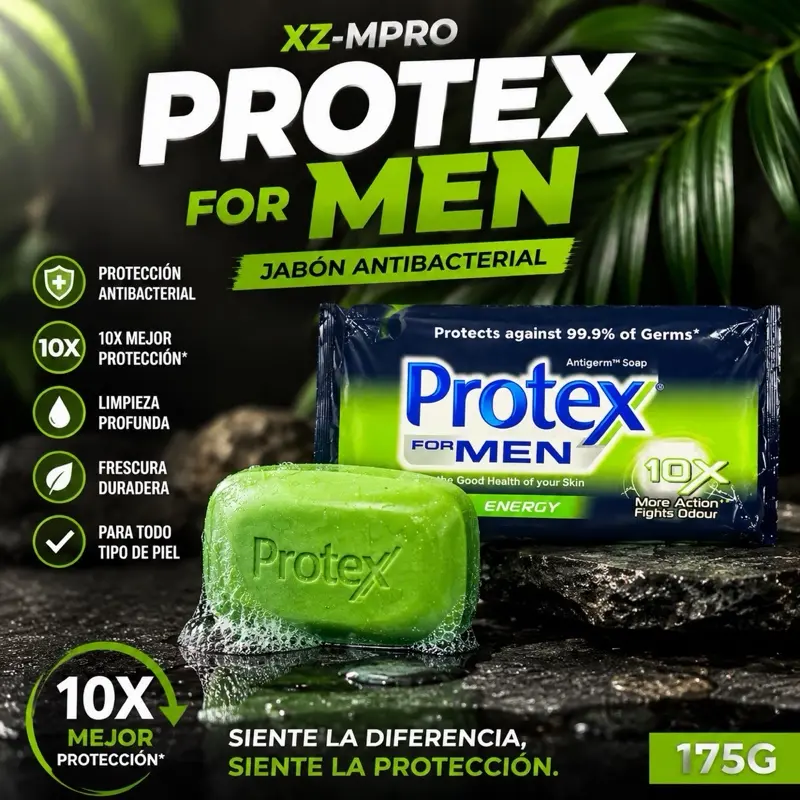 Jabon Protex Soap Fresh Soup Body 3 Pack