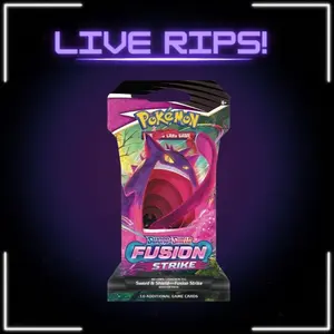 LIVE - Fusion Strike Booster Pack LIVE - Fusion Strike Booster Pack