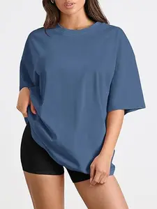 Womens Oversized Summer T Shirts Plus Size Spring Cute Casual Tops Short Sleeves Fashion Workout Clothes  Loose Fit Fabric - Womenswear, Fitted