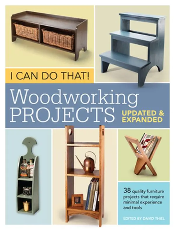 Used Paperback Book - I Can Do That! Woodworking Projects (2012 Edition, 176 Pages) - Updated and Expanded by Popular Woodworking Editors - English - Furniture Crafts Woodworking Tools Guide