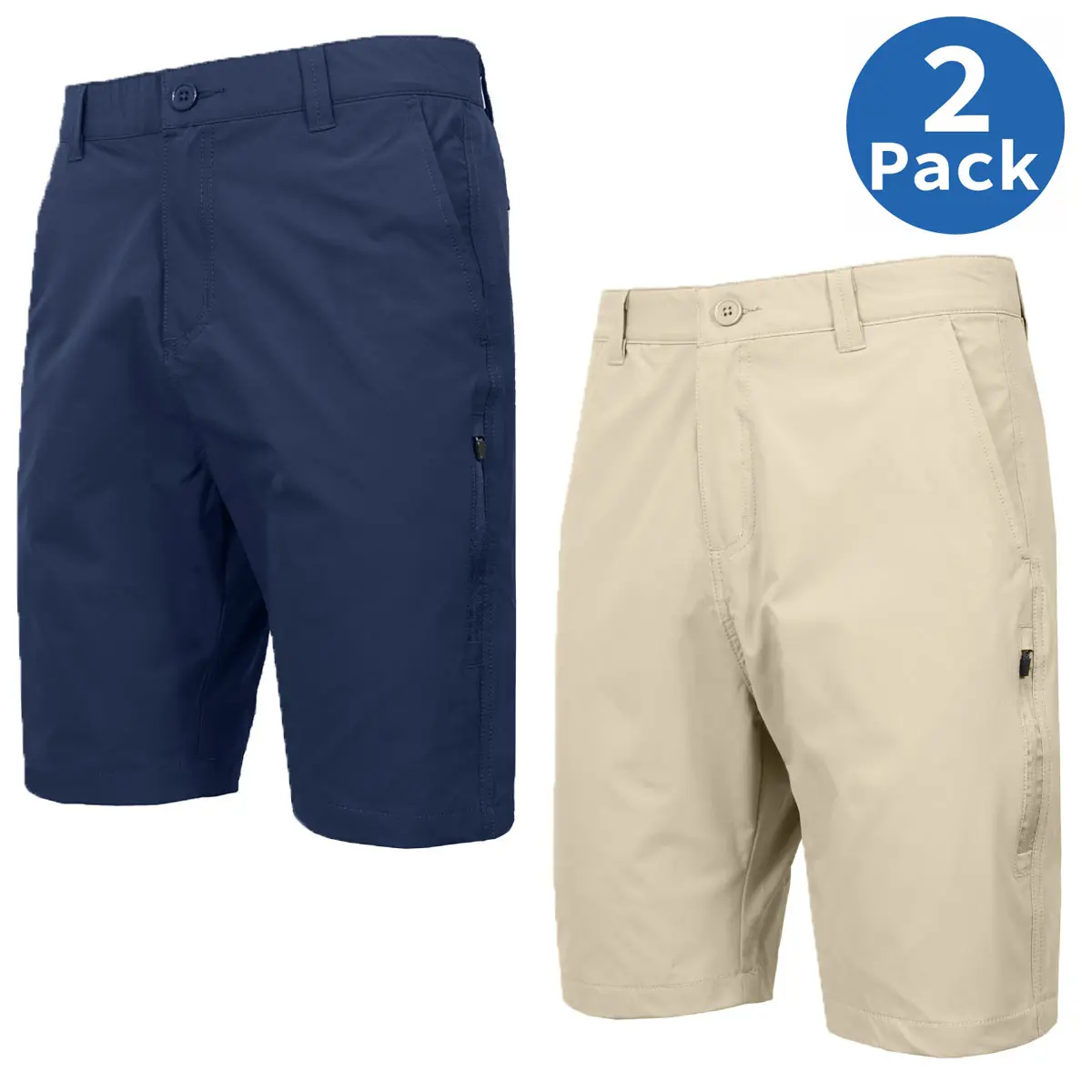 (2 Pack) Navy-Khaki