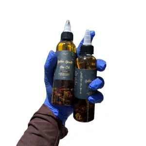 Ayurvedic & Cloves Hair Growth Oil 4oz Duo Handmade Healthy Haircare & Scalp Treatment to promote hair & nail growth