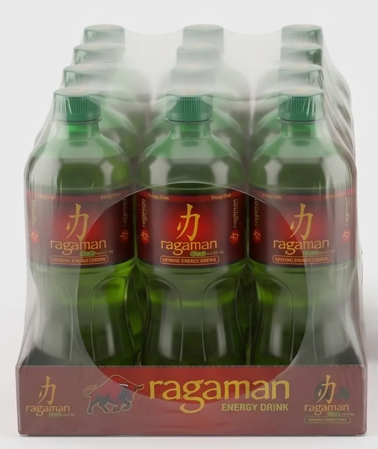 Ragaman Energy Drink - of 12 oz Bottles - Refreshing & Invigorating - Perfect for Boosting Energy Levels