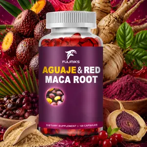 Aguaje & Red Maca Root Capsules, With Saw Palmetto, Fenugreek, Support Immune, Energy, Easy To Absorb, Your Wellness Companion