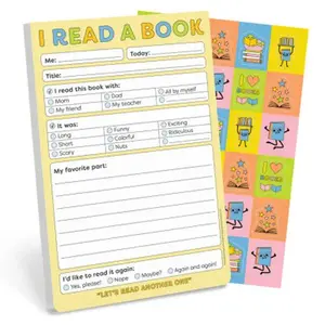 Kids I Read a Book Playtime Notepad