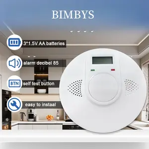 BIMBYS RC428COM comes with a smart LED display, 1-3 pieces, batteries included, and combined testing functions. It is a must-have for every family, a must-have for home renovation, and a must-have for smart living.