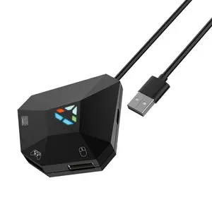 Keyboard and Mouse Adapter USB Connection Mouse and Keyboard Converte for PS4/PS3/Xbox One/Xbox 360/Nintendo Switch