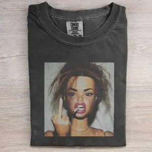 Comfort Colors Doll Middle Finger T-Shirt, Funny Doll Meme Gift, Sarcastic Tee, Trendy Shirt