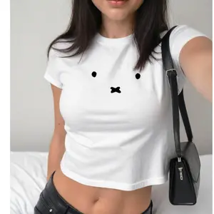 Baby Tee Y2k Clothing Graphics Baby Tee Casual Tee 90s Shirt Aestheticsbabytee Y2k Figure Tee Aesthetics Graphicstee