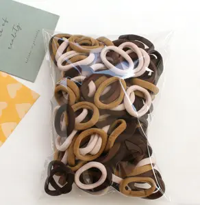 50PCS Hair Ties, No-Damage Small Elastic Hair Bands