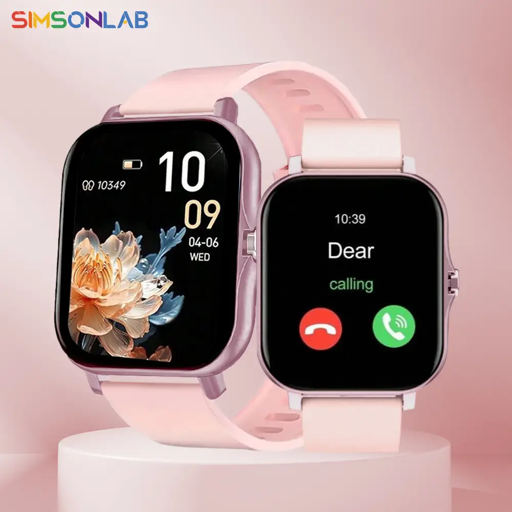 SIMSONLAB Multifunctional Smart Watch, Fashionable Digital Watch with Multiple Sports Modes, Fitness Tracker for Women & Men